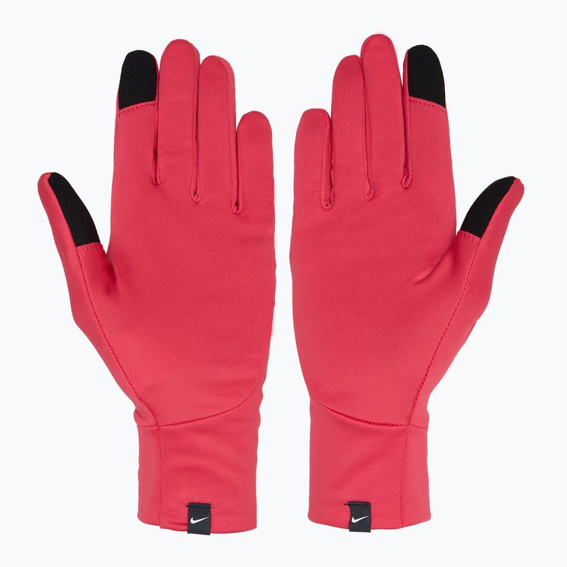 Rękawiczki do biegania damskie Nike Pacer Lightweight RG aster pink/aster pink/silver 3