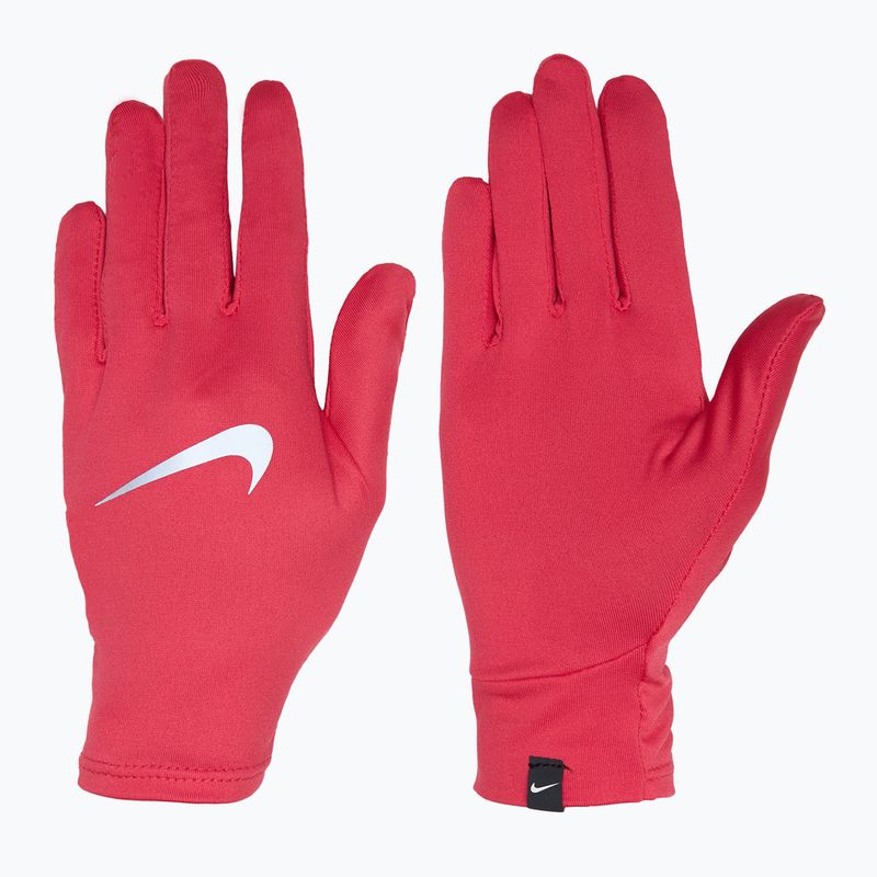 Rękawiczki do biegania Nike Pacer Liner RG aster pink/silver