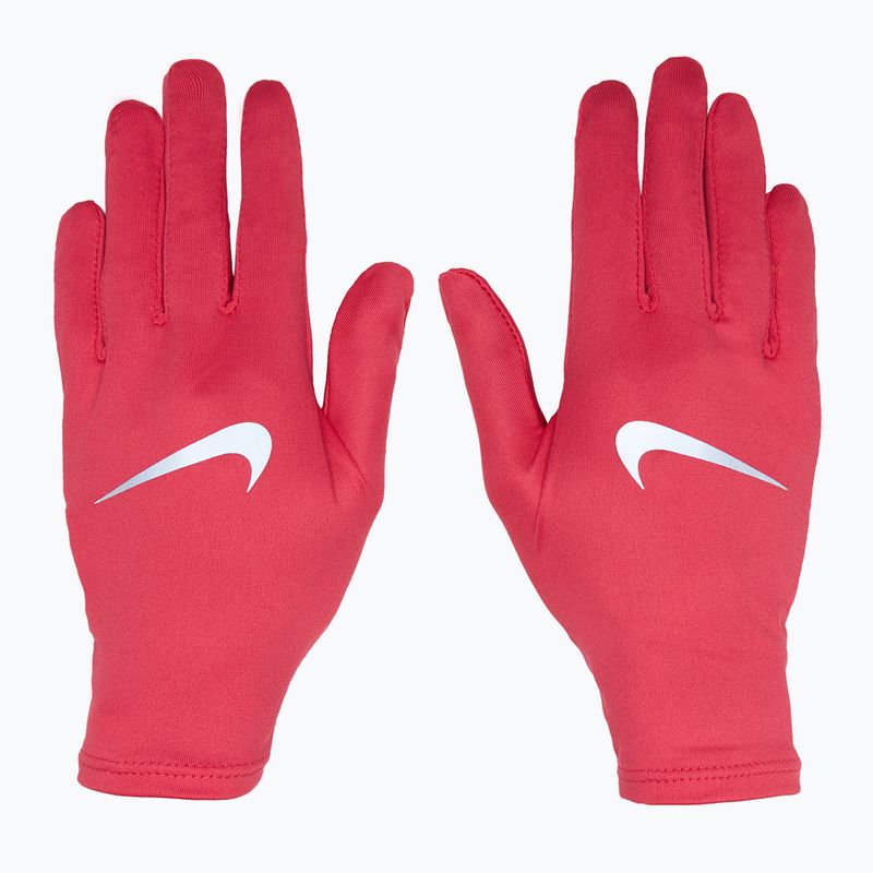 Rękawiczki do biegania Nike Pacer Liner RG aster pink/silver 2