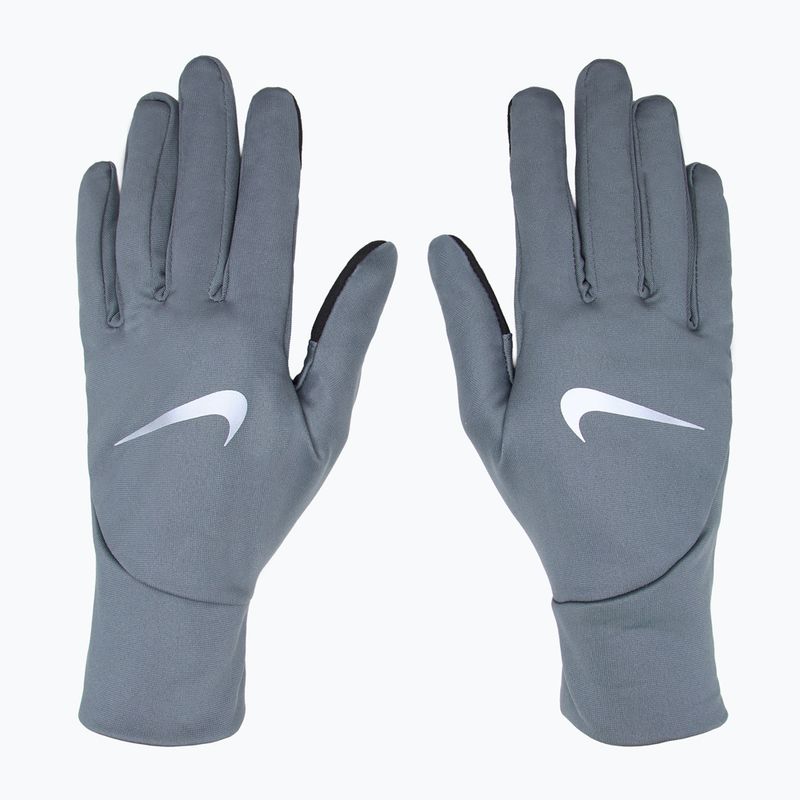 Rękawiczki do biegania męskie Nike Pacer Lightweight RG smoke grey/smoke grey/silver 2