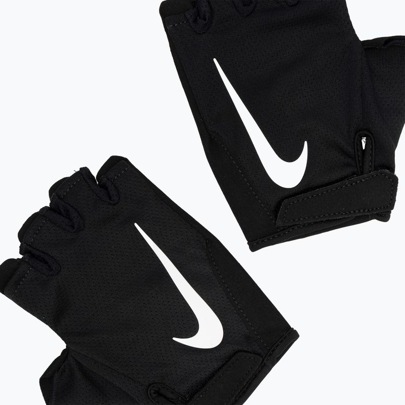 Rękawiczki treningowe męskie Nike Gym Essential FG 2.0 black/black/white 4