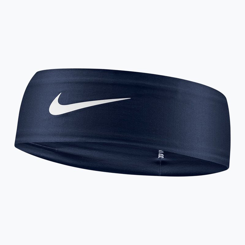 Opaska na głowę Nike Dri-Fit Fury Classic Headband college navy/white/white