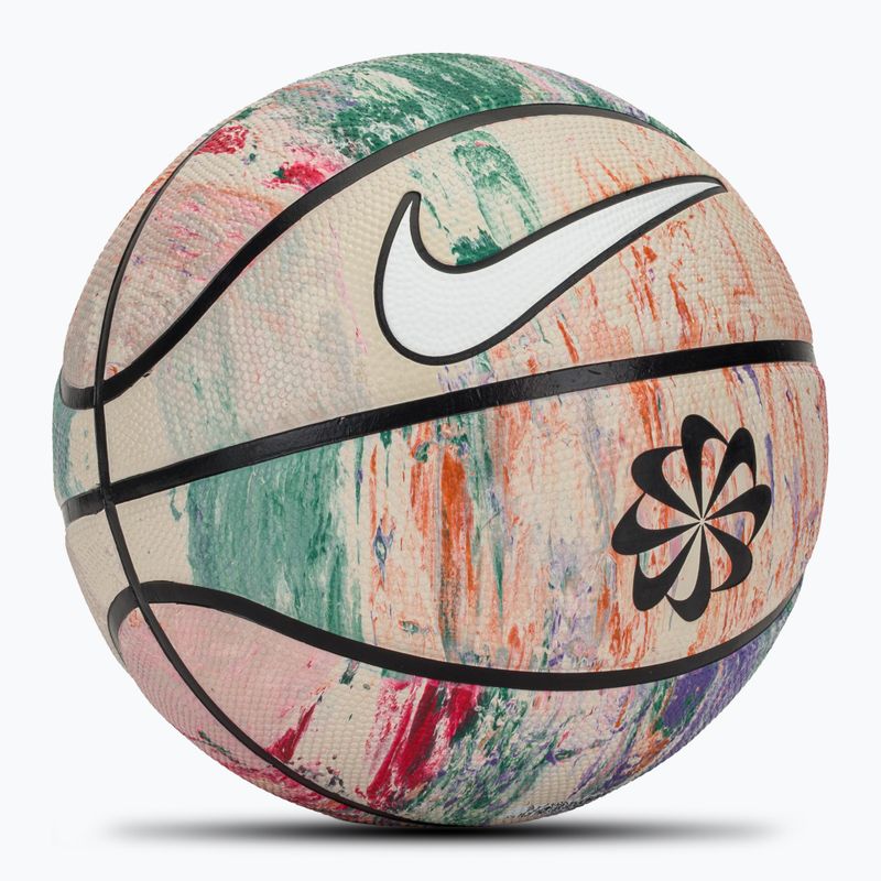 Piłka do koszykówki Nike Everyday Playground 8P Next Nature Deflated multi/white/black/white rozmiar 5 2