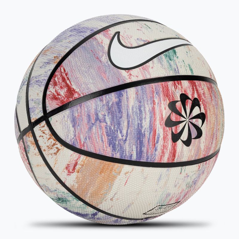 Piłka do koszykówki Nike Everyday Playground 8P Next Nature Deflated multi/white/black/white rozmiar 7 2