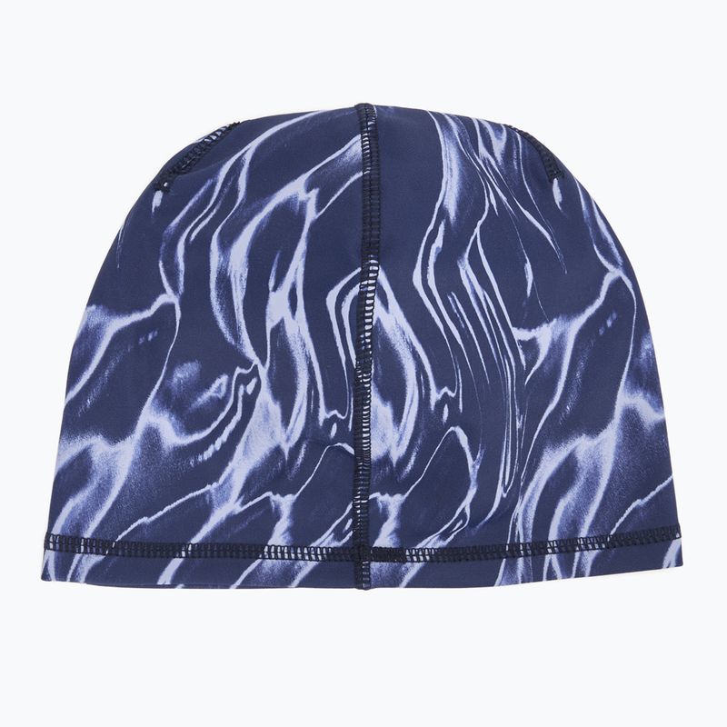 Czapka Nike Dri-Fit Peak Uncuffed Beanie Printed blue void/silver 2