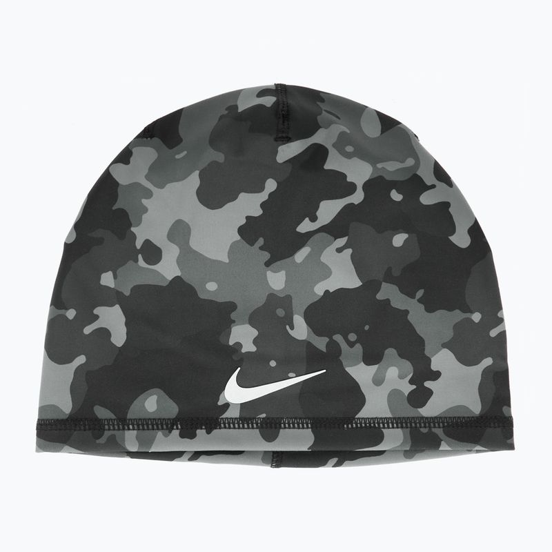 Czapka Nike Dri-Fit Peak Uncuffed Beanie Printed smoke grey/silver