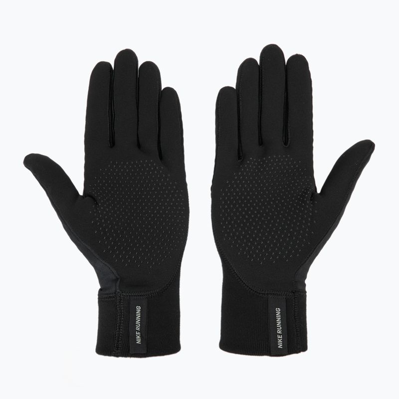 Rękawiczki do biegania męskie Nike Therma-Fit Pacer Sphere Midweight RG black/black/silver 3