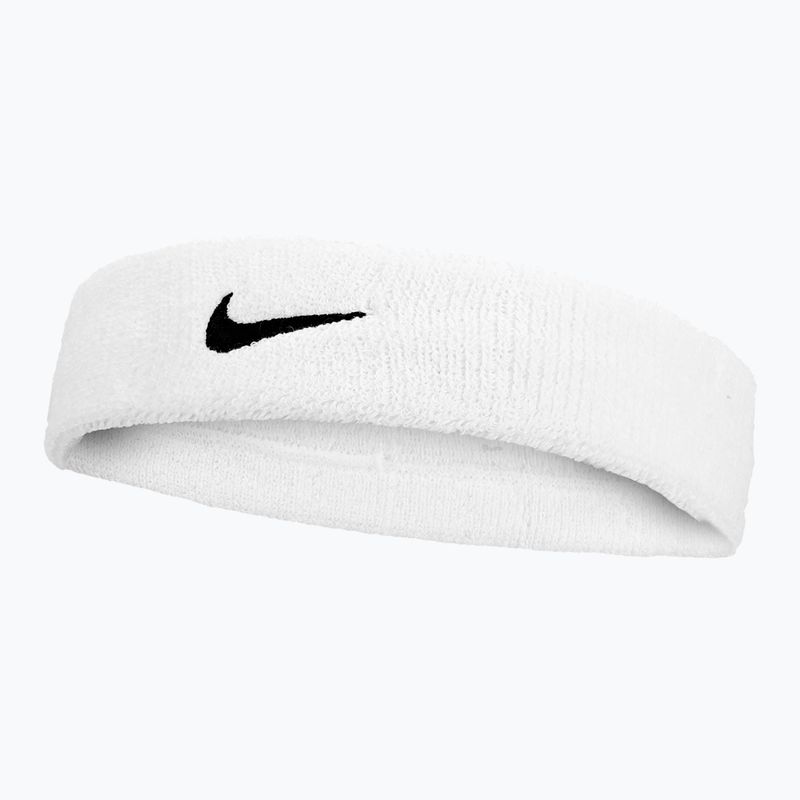 Frotka na głowę Nike Swoosh Classic Headband white/black