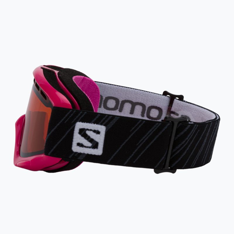 Gogle narciarskie dziecięce Salomon Juke Access Jr pink/tonic orange 4