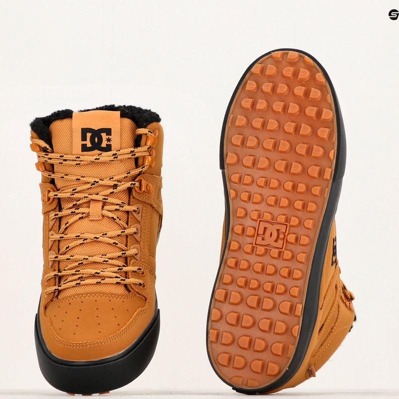 Buty męskie DC Pure High-Top wheat/black 14