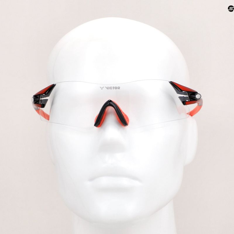 Okulary do squasha VICTOR Squashgoggle black/orange 10