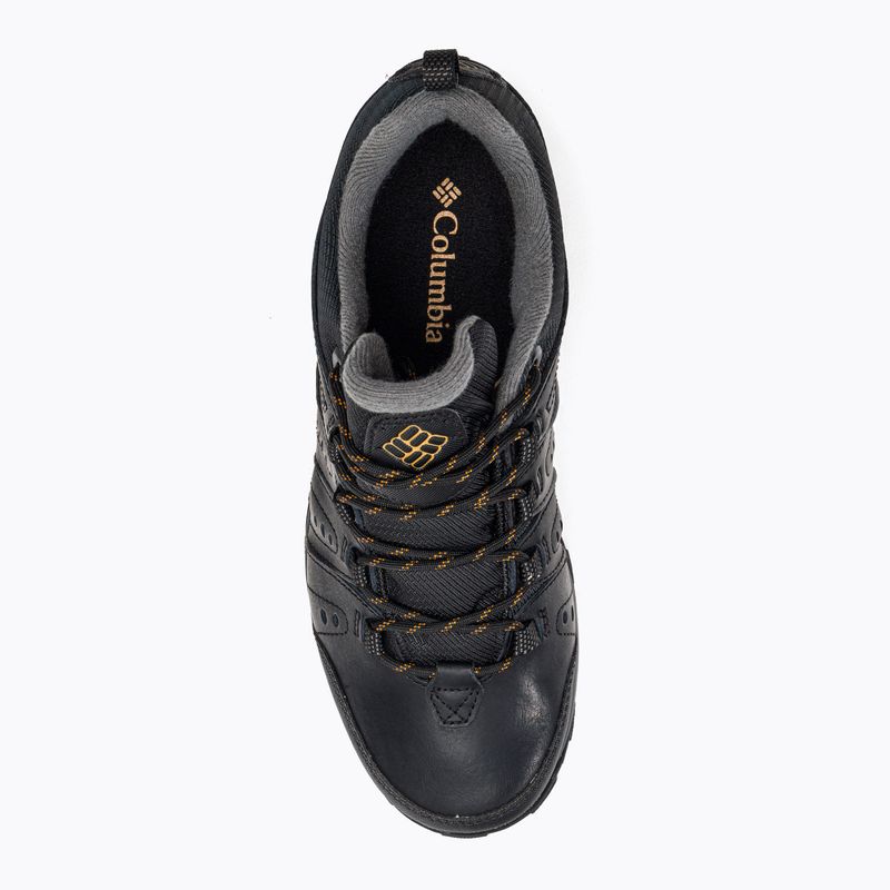 Buty turystyczne męskie Columbia Woodburn II Waterproof black/caramel 6