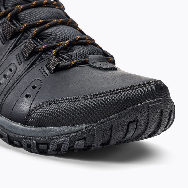Buty turystyczne męskie Columbia Woodburn II Waterproof black/caramel 7
