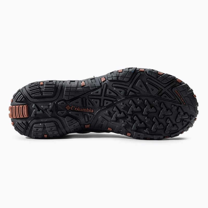 Buty turystyczne męskie Columbia Woodburn II Waterproof cordovan/cinnamon 4