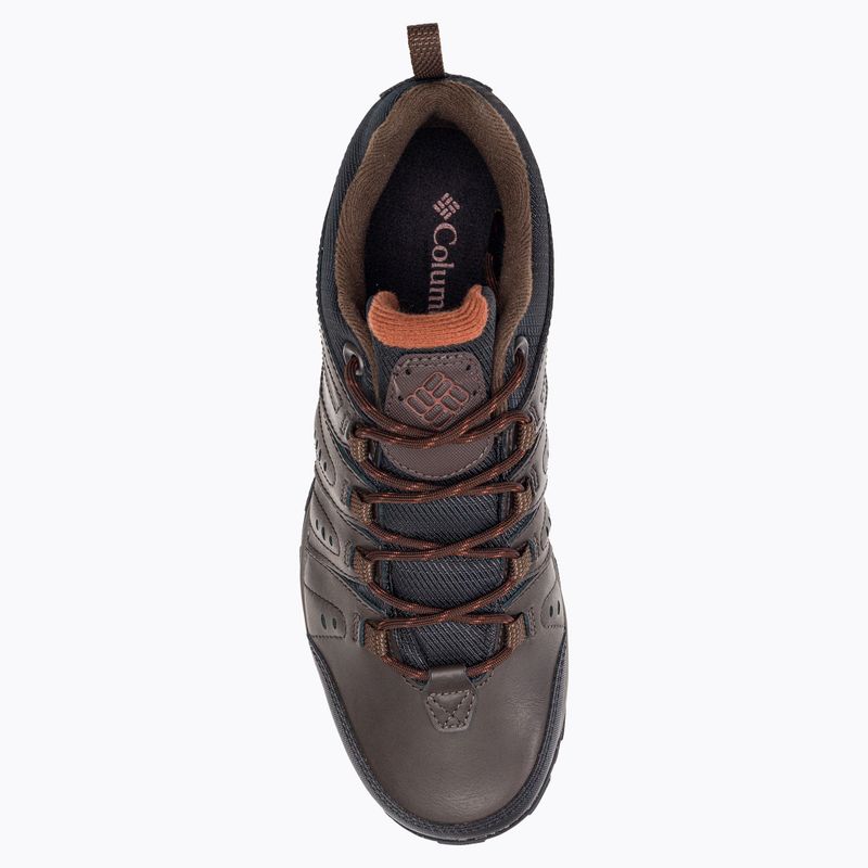 Buty turystyczne męskie Columbia Woodburn II Waterproof cordovan/cinnamon 6