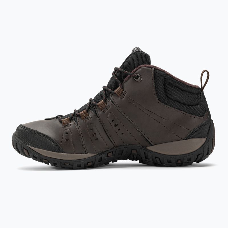 Buty męskie Columbia Woodburn II Chukka WP Omni-Heat cordovan/garnet red 10