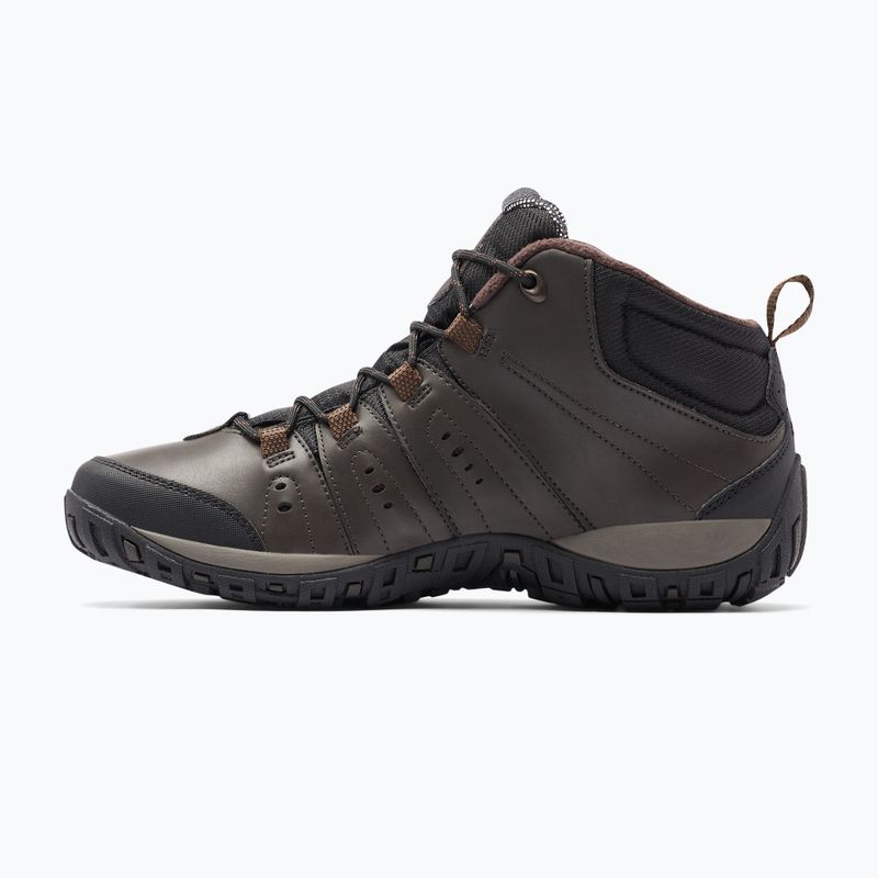 Buty męskie Columbia Woodburn II Chukka WP Omni-Heat cordovan/garnet red 13