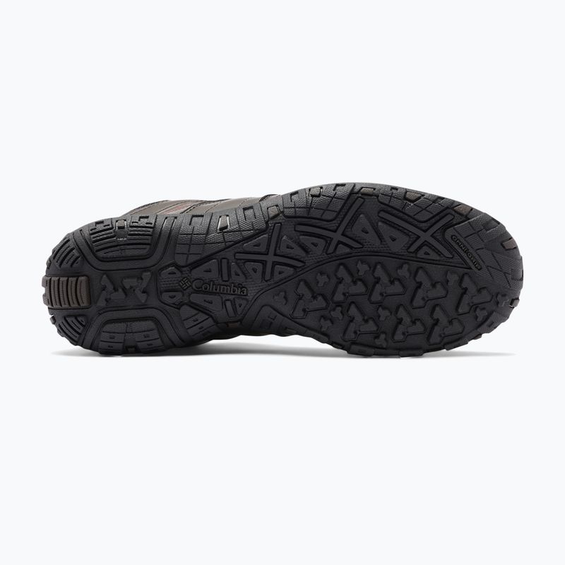Buty męskie Columbia Woodburn II Chukka WP Omni-Heat cordovan/garnet red 17