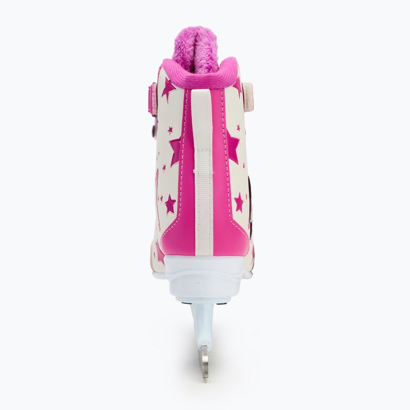 Łyżwy dziecięce CCM Glitter Girl white/pink 4