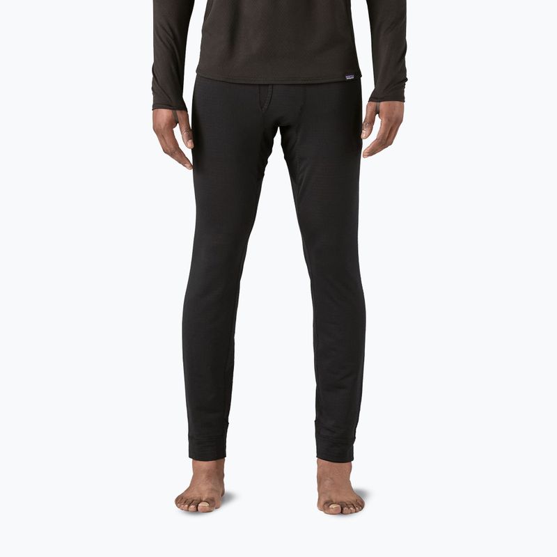 Spodnie termoaktywne męskie Patagonia Cap Termal Weight Bottoms black
