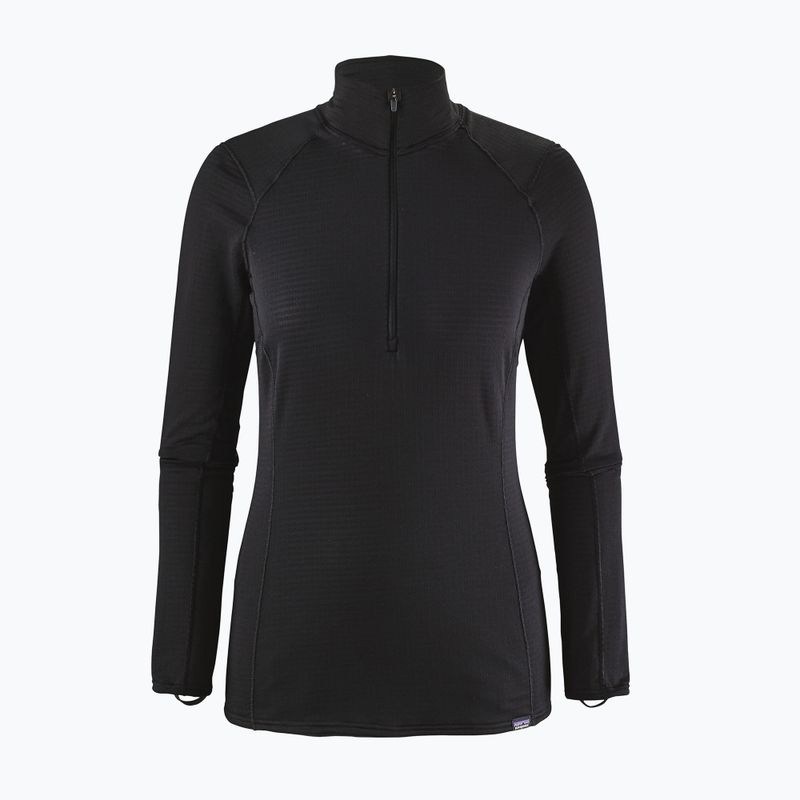 Bluza damska Patagonia Cap Termal Weight Zip Neck black 3