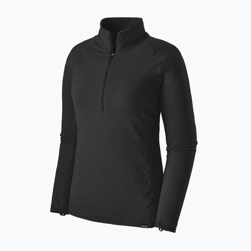 Bluza damska Patagonia Cap Termal Weight Zip Neck black 4
