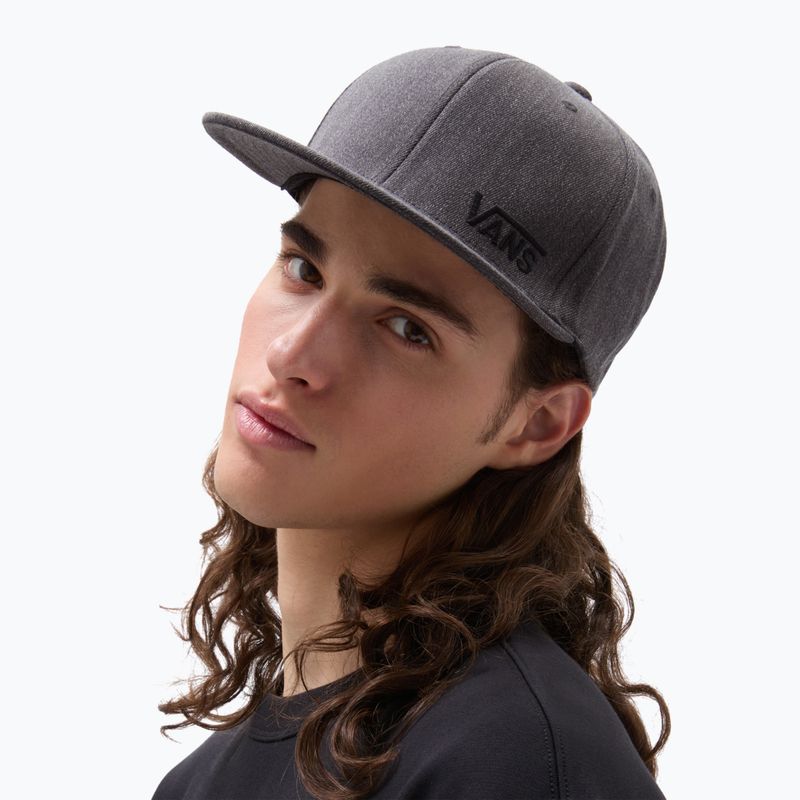 Czapka z daszkiem męska Vans Mn Splitz charcoal heather 3