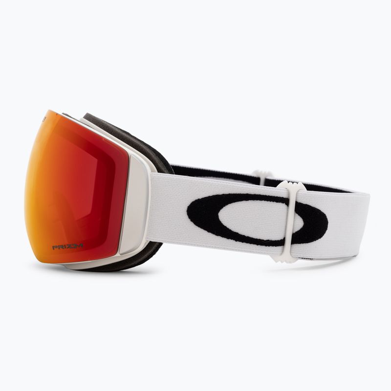 Gogle narciarskie Oakley Flight Deck M matte white/prizm snow torch iridium 4