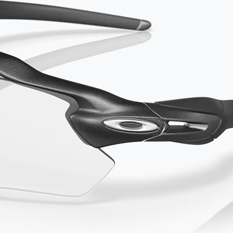 Okulary przeciwsłoneczne Oakley Radar EV Path steel/clear to black iridium photochromic 9