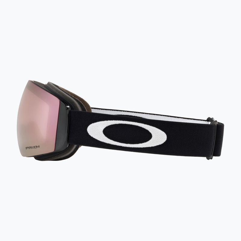 Gogle narciarskie Oakley Flight Deck M matte black/prizm snow hi pink 5