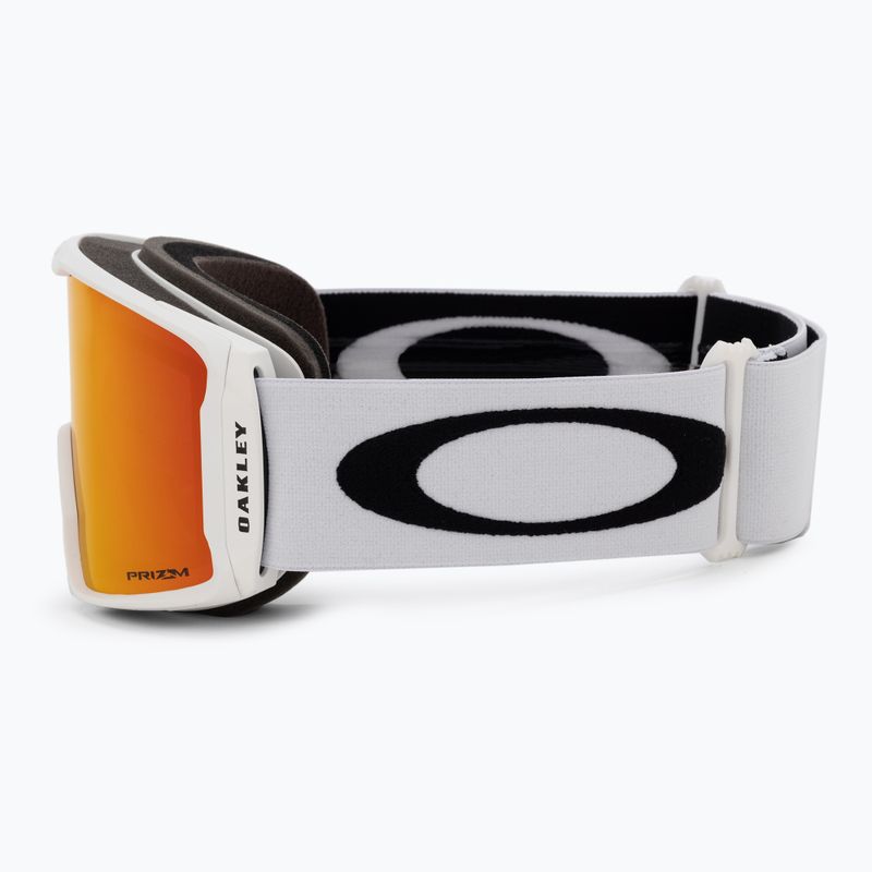 Gogle narciarskie Oakley Line Miner L matte white/prizm snow torch iridium 4