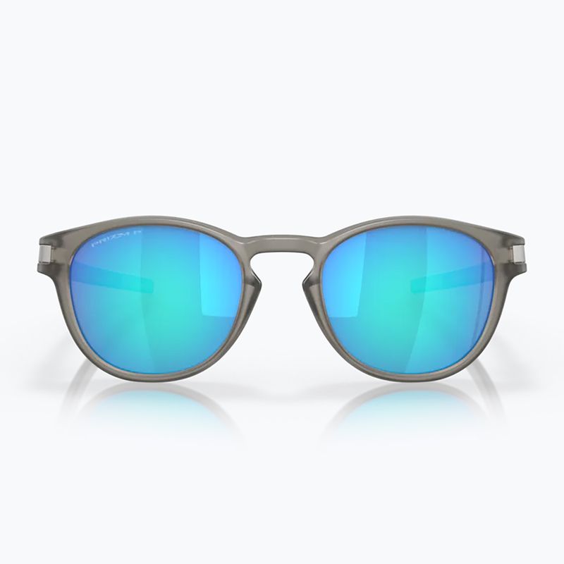 Okulary przeciwsłoneczne Oakley Latch matte grey ink/prizm sapphire polarized 7