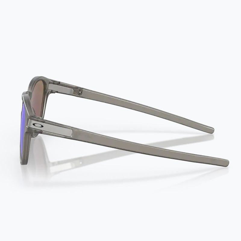 Okulary przeciwsłoneczne Oakley Latch matte grey ink/prizm sapphire polarized 8