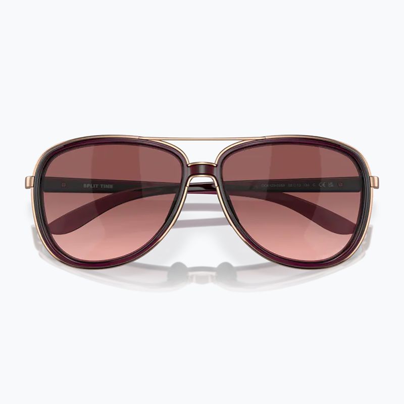 Okulary przeciwsłoneczne Oakley Split Time crystal raspberry/black gradient 10