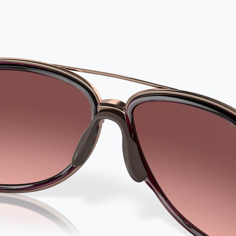 Okulary przeciwsłoneczne Oakley Split Time crystal raspberry/black gradient 12