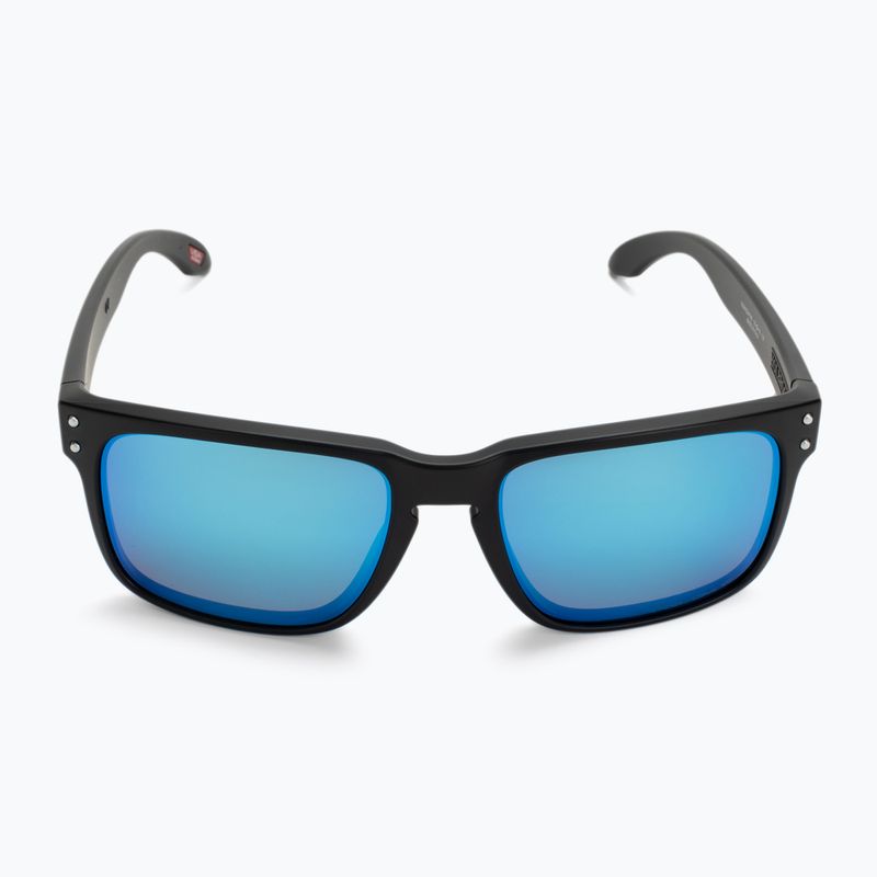 Okulary przeciwsłoneczne Oakley Holbrook matte black/prizm sapphire polarized 3