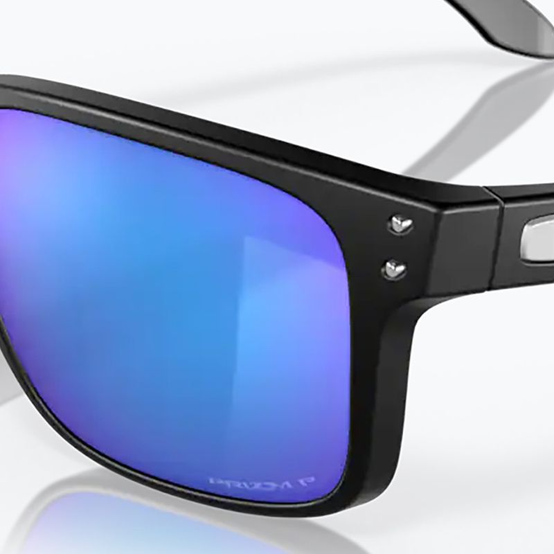 Okulary przeciwsłoneczne Oakley Holbrook matte black/prizm sapphire polarized 11