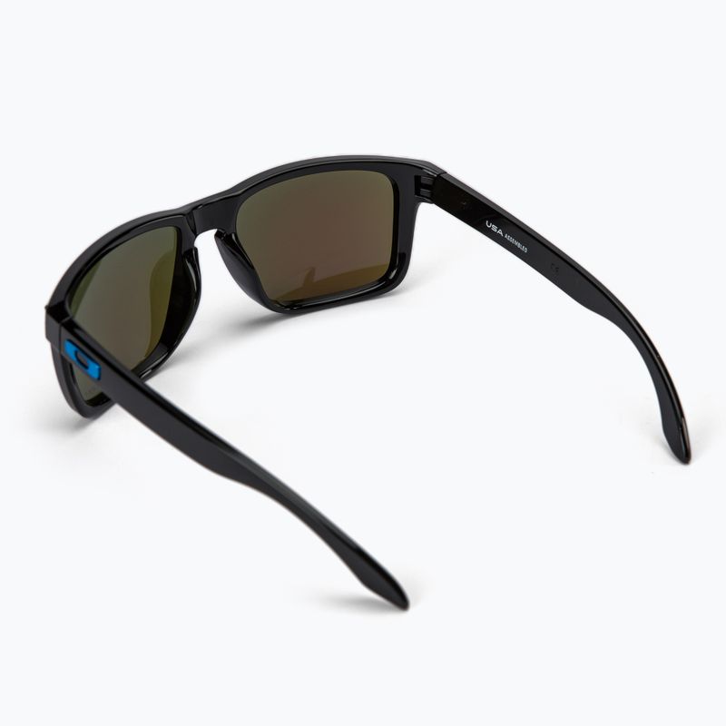 Okulary przeciwsłoneczne Oakley Holbrook XL polished black/prizm sapphire 2