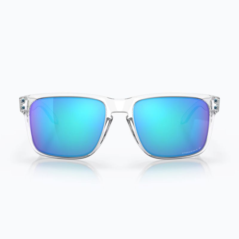 Okulary przeciwsłoneczne Oakley Holbrook XL polished clear/prizm sapphr irid polar 2