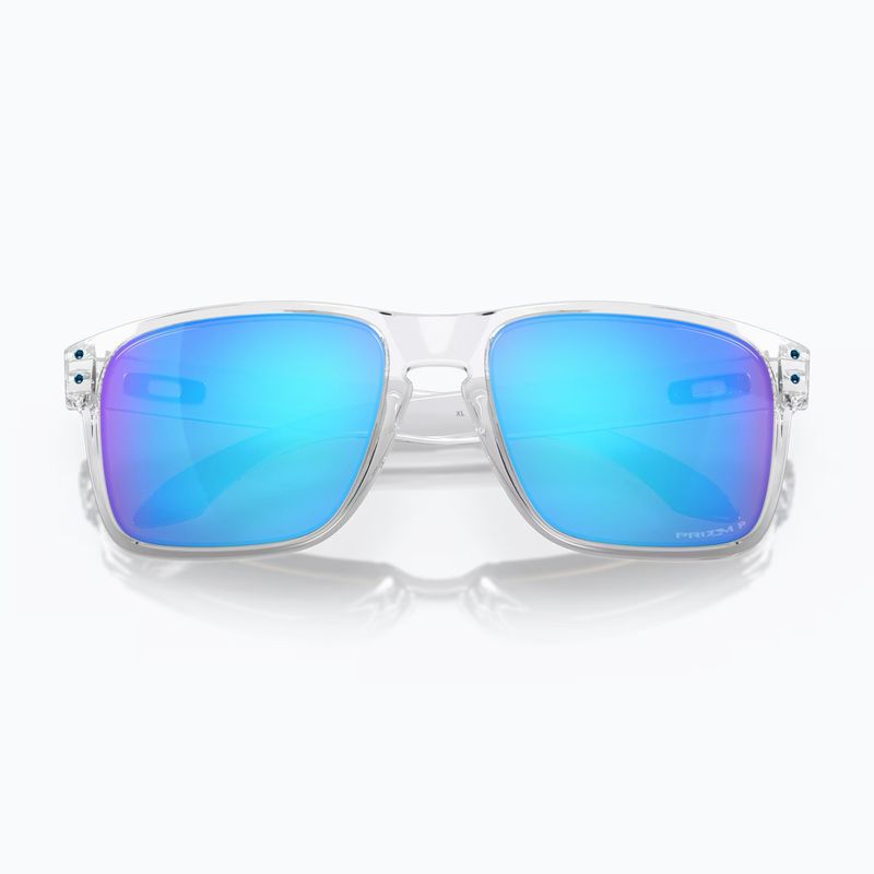 Okulary przeciwsłoneczne Oakley Holbrook XL polished clear/prizm sapphr irid polar 5