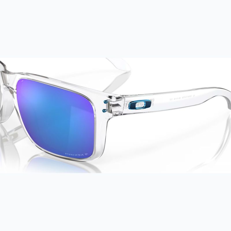 Okulary przeciwsłoneczne Oakley Holbrook XL polished clear/prizm sapphr irid polar 6