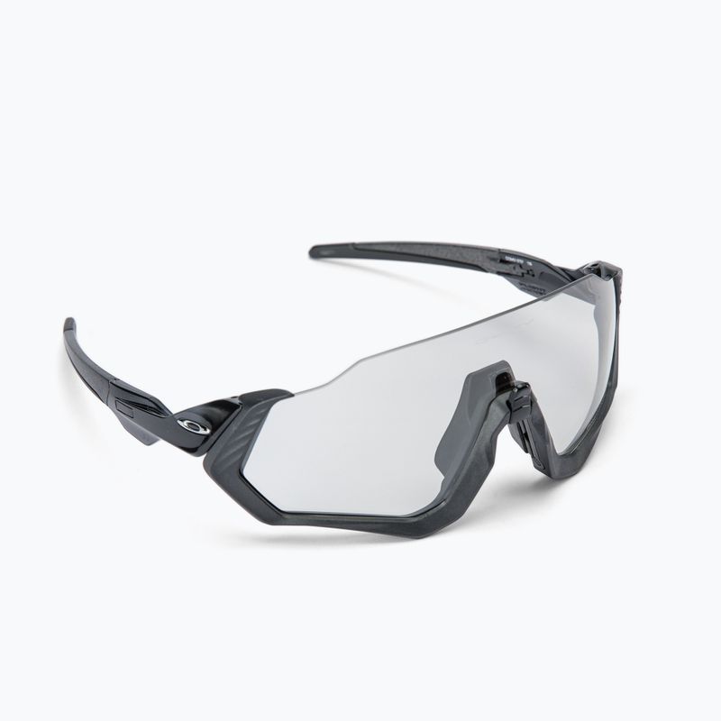 Okulary przeciwsłoneczne Oakley Flight Jacket steel/clear to black photochromic