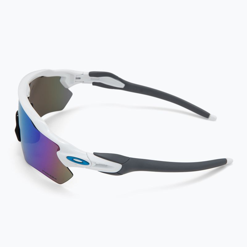 Okulary przeciwsłoneczne Oakley Radar EV Path polished white/prizm sapphire 4