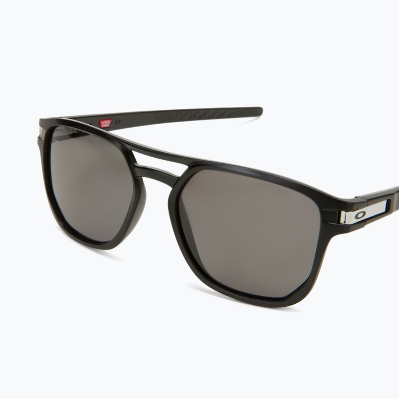 Okulary przeciwsłoneczne Oakley Latch Beta matte black/prizm grey 5