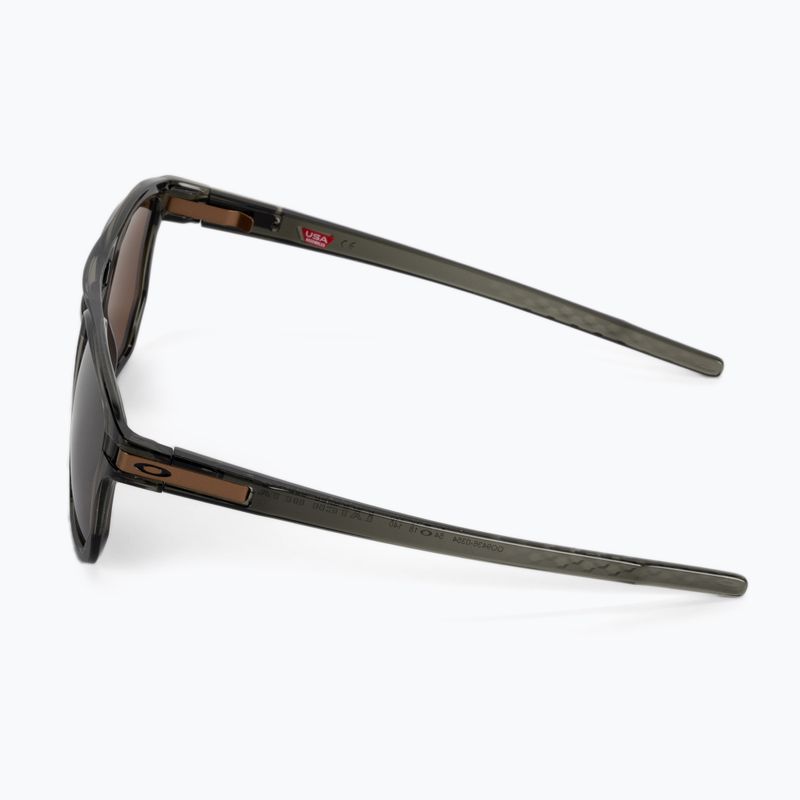 Okulary przeciwsłoneczne Oakley Latch Beta olive ink/prizm tungsten 4
