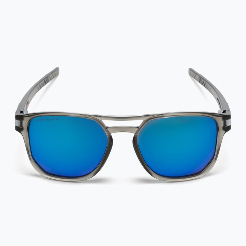 Okulary przeciwsłoneczne Oakley Latch Beta matte grey ink/prizm sapphire polarized 3