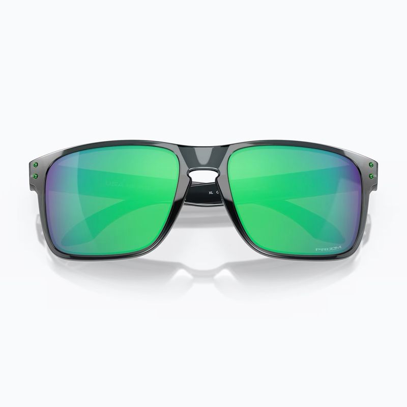 Okulary przeciwsłoneczne Oakley Holbrook XL crystal black/prizm jade 5