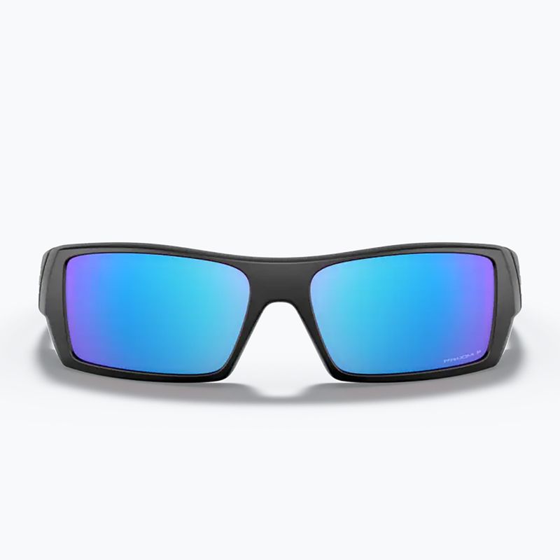 Okulary przeciwsłoneczne Oakley Gascan matte black/prizm sapphire polarized 7