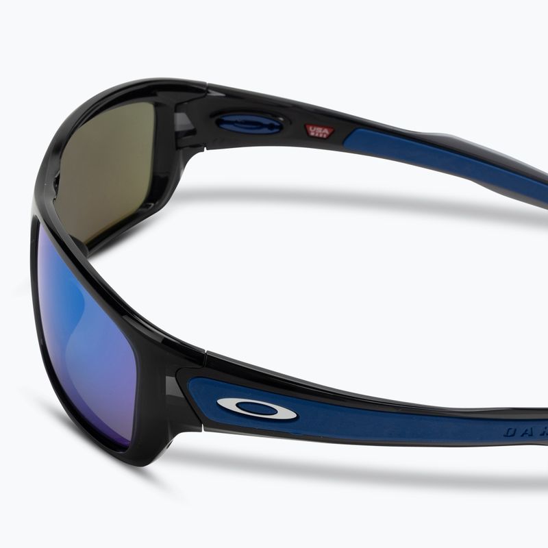 Okulary przeciwsłoneczne Oakley Turbine black ink/prizm sapphire 4