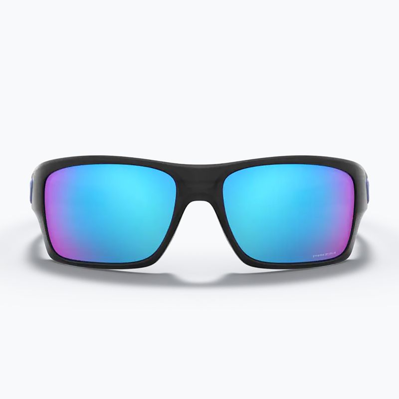 Okulary przeciwsłoneczne Oakley Turbine black ink/prizm sapphire 7